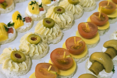 Canapes variedades premium